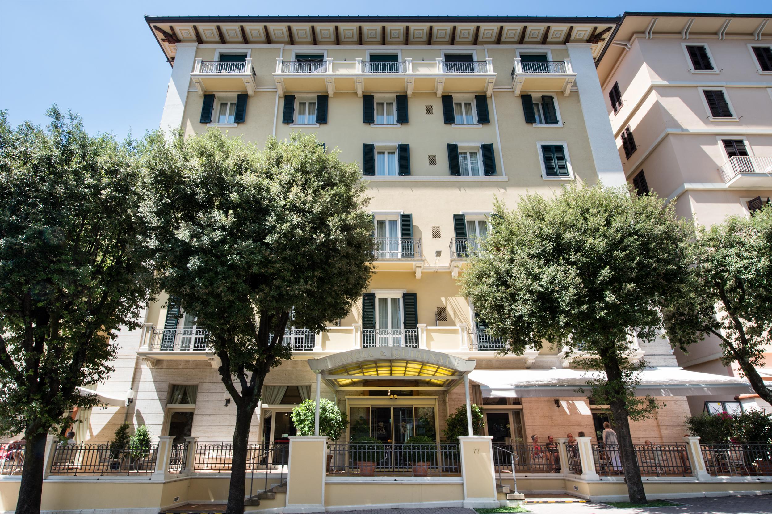 מונטה קטיני טרמה Hotel Francia E Quirinale מראה חיצוני תמונה